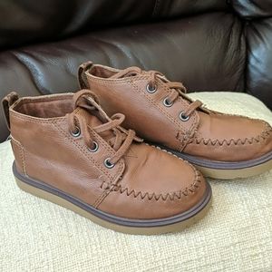Boys Toms leather bootie
